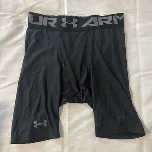 Under Armour Compression Shorts - Black - Size Medium